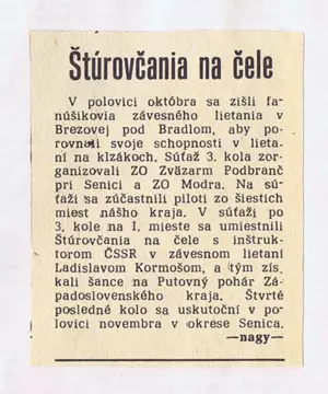 Štúrovčania na čele