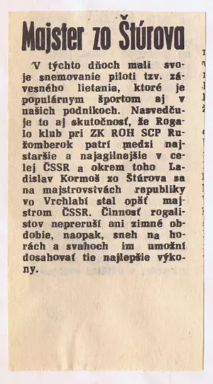 Majster zo Štúrova