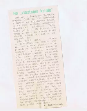 Na vlastnom krídle